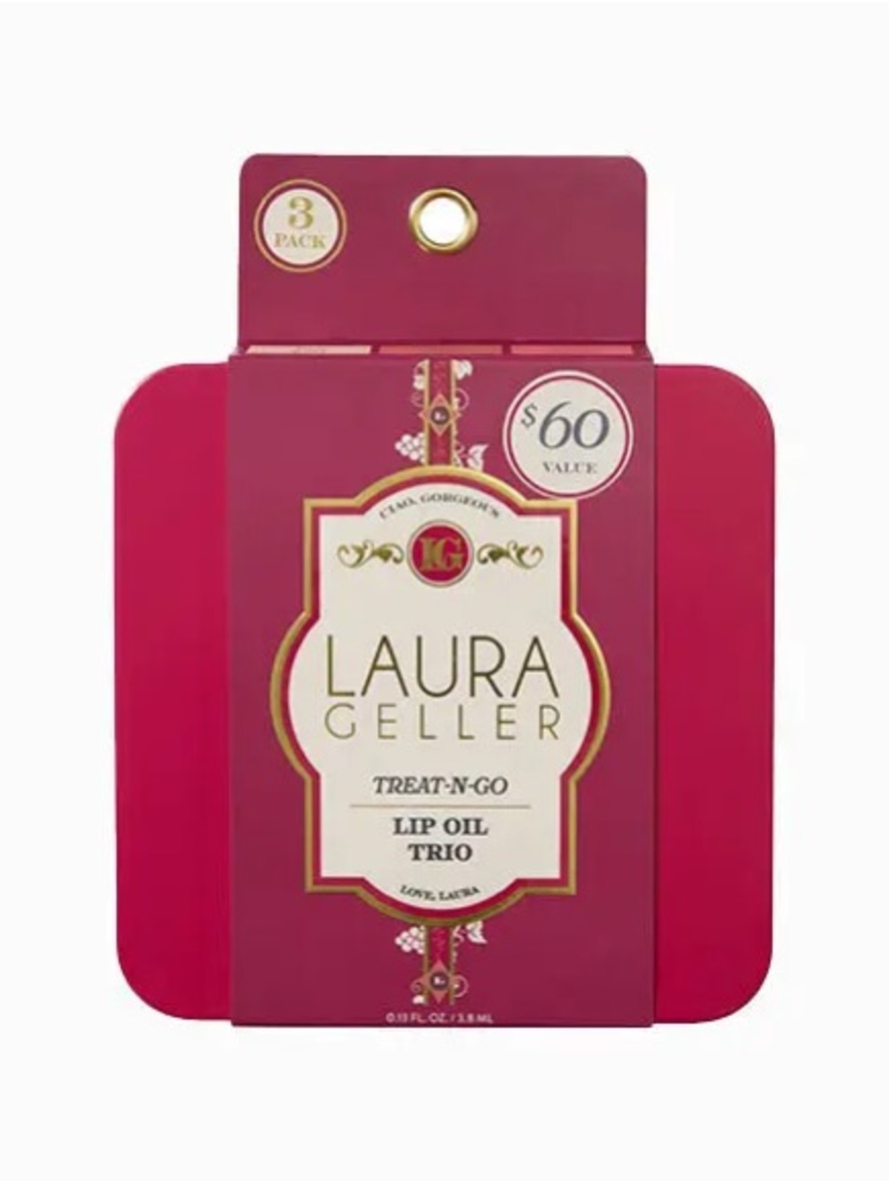 Laura Geller Lip Oil Trio - Pink and Red Shades